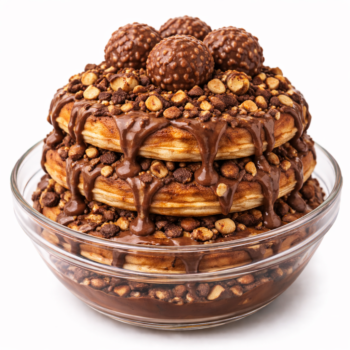 Ferrero Rocher Pancakes