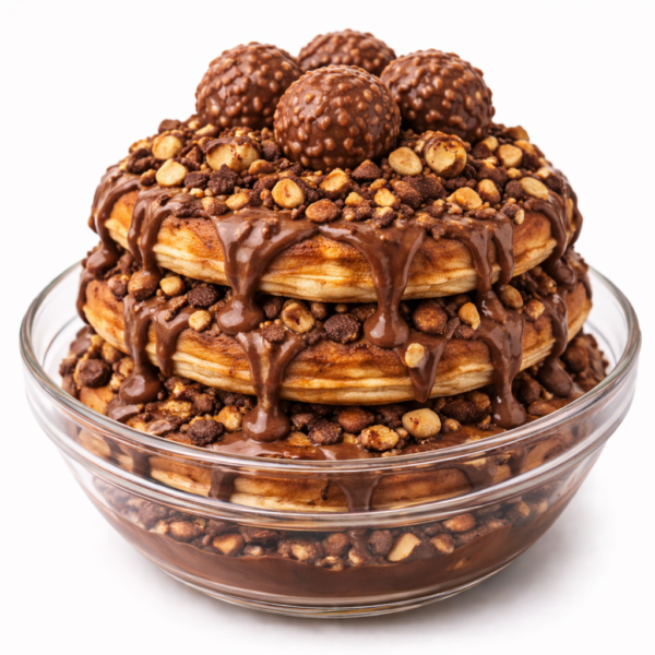 Ferrero Rocher Pancakes Ferrero Rocher Pancakes