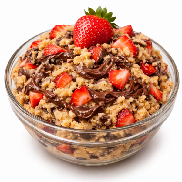 Nutella & Strawberries Cookie Dough