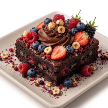 Berry-Full Brownie