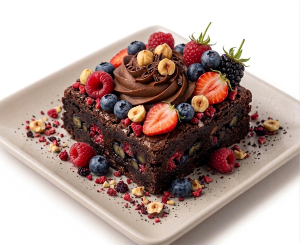 Berry-Full Brownie
