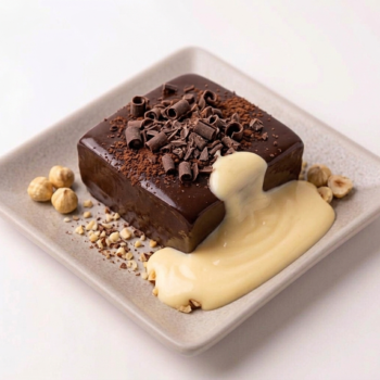 Chocolate Pudding and Custard