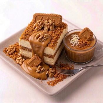 Lotus Biscoff Cheese Cake