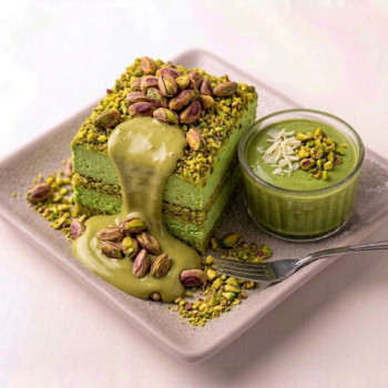 pistachio cheese cake